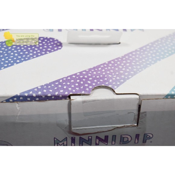 MINNIDIP Inflatable Kid's Swim Pool Minni-Minni Gradient Splash 4'x1' Pack Wear - Picture 4 of 6